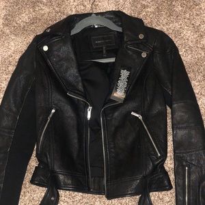 Real leather jacket